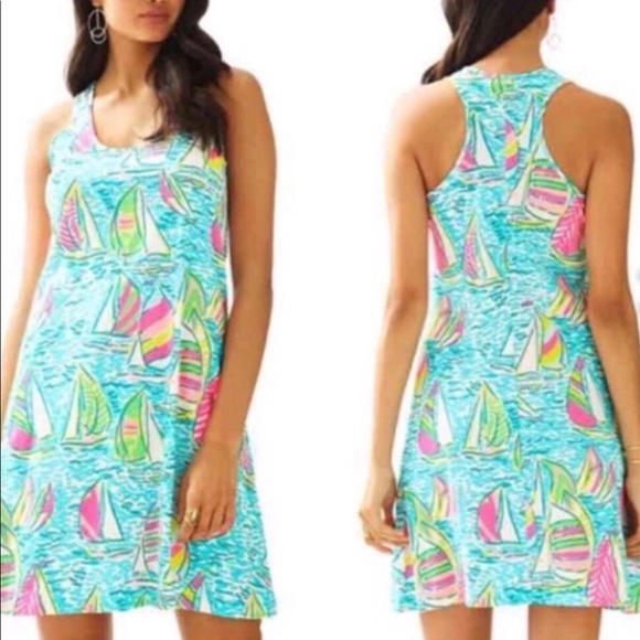 Lilly Pulitzer Dresses & Skirts - Lilly Pulitzer You Gotta Regatta Swing Dress